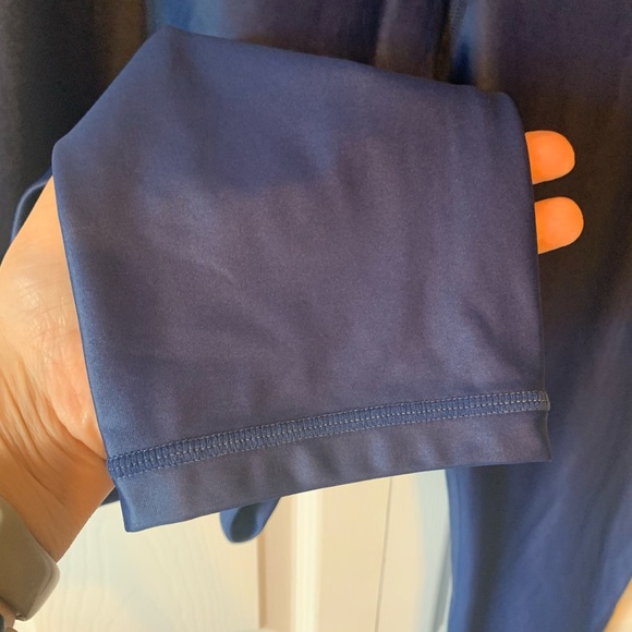 Zyia Active Light n Tight Hi-Rise 7/8 24" Leggings Blue Metallic - Picture 3 of 9